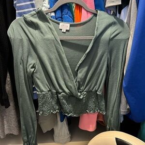 Green long sleeve